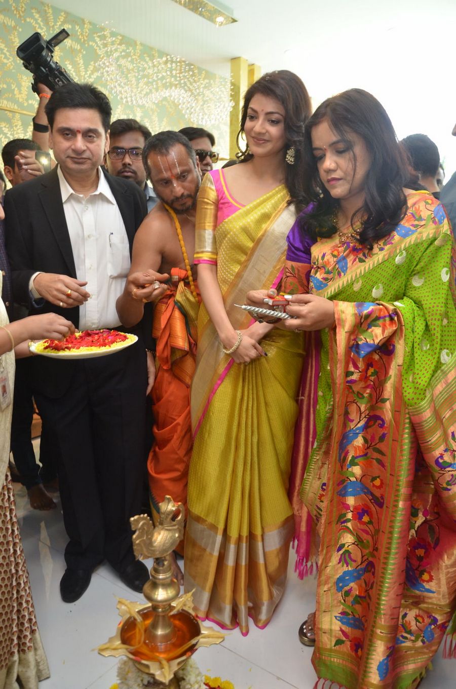 Kajal Agarwal Launches Trisa By Amrita Mishra Photos