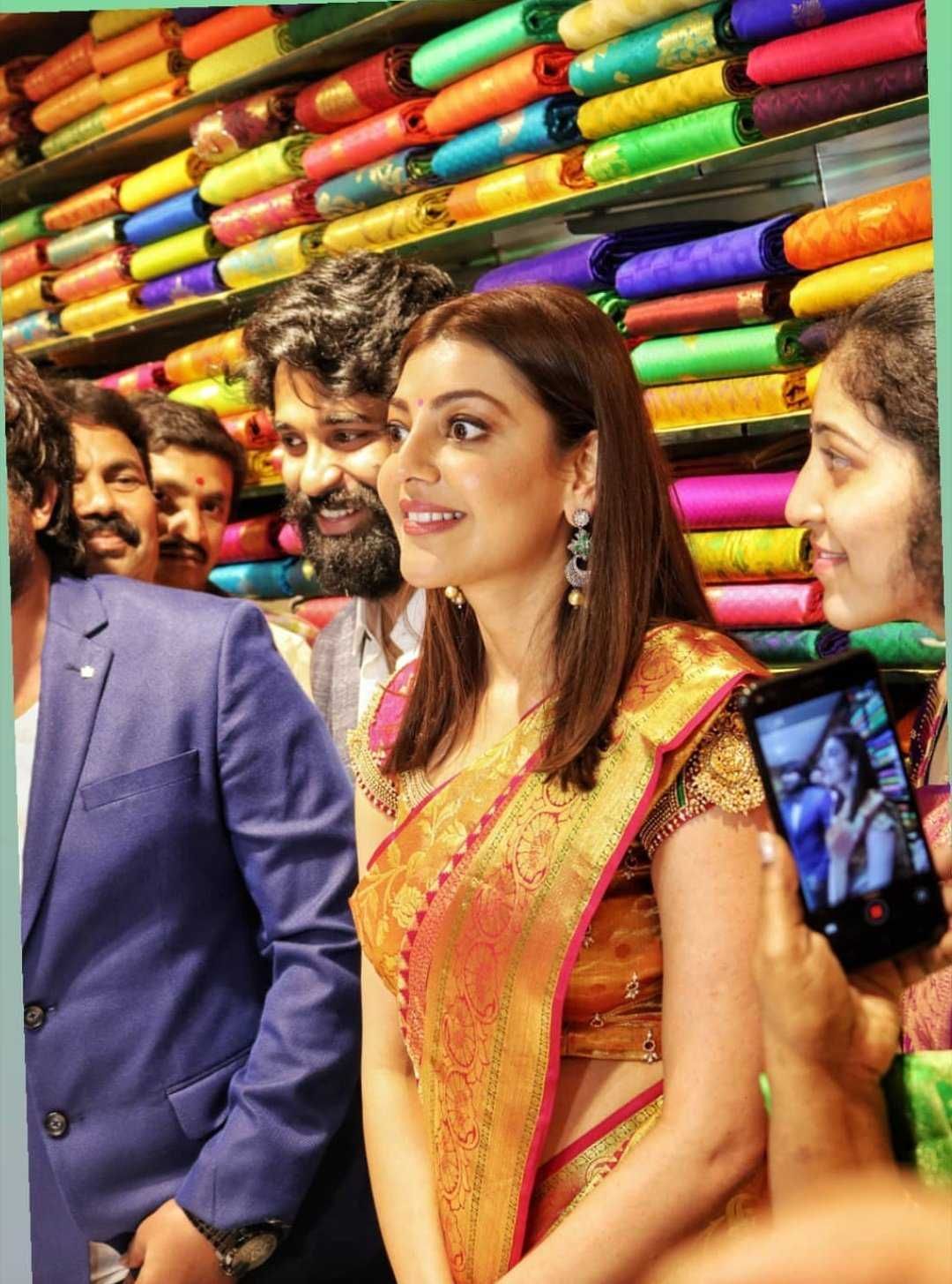 Kajal Aggarwal at LLK Mall inauguration Tirupati