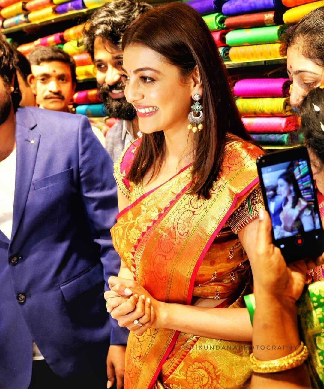 Kajal Aggarwal at LLK Mall inauguration Tirupati