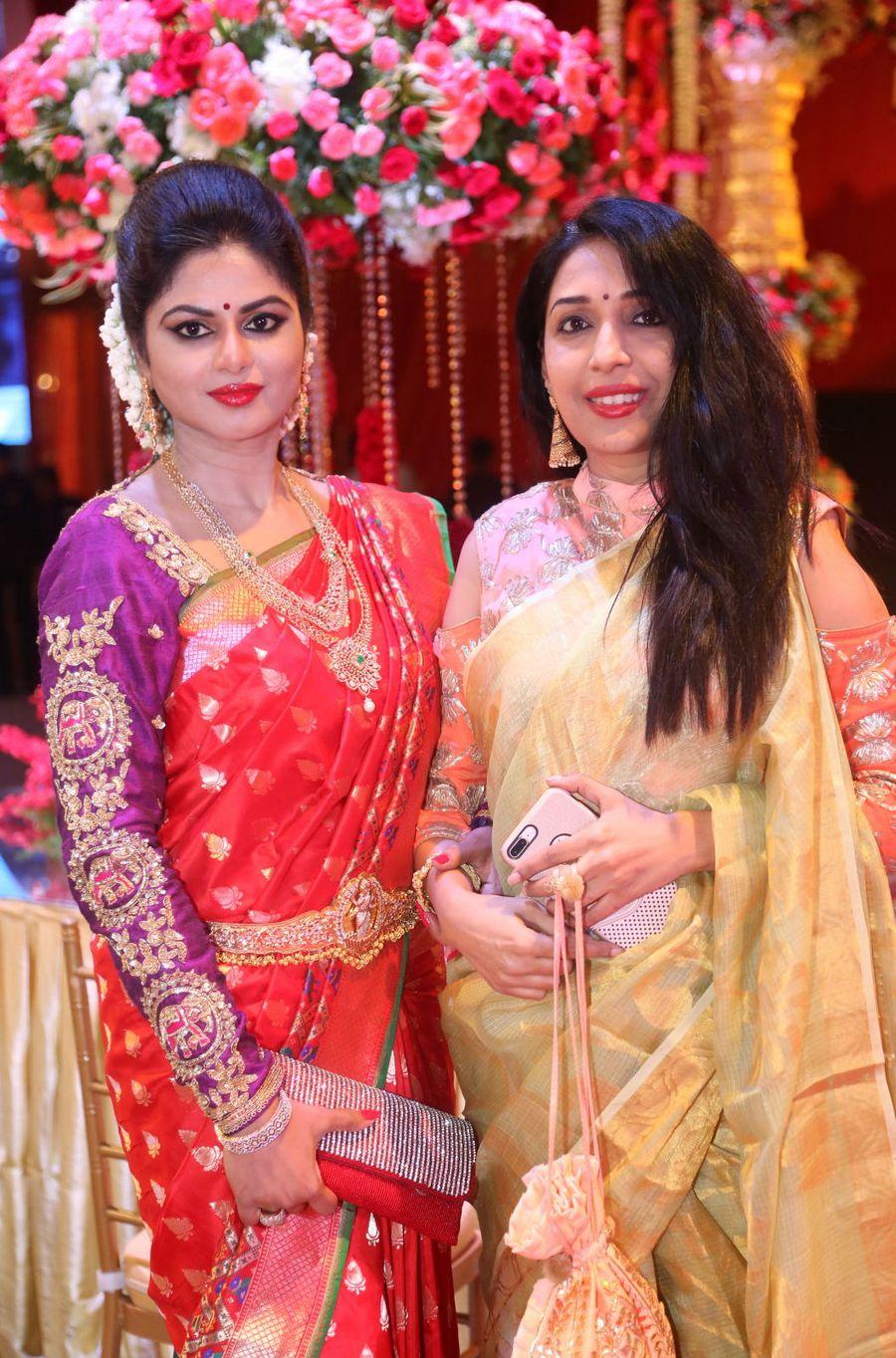 Kalamandir CMD Prasad Chalavadi Daughter Hanisha Wedding Photos