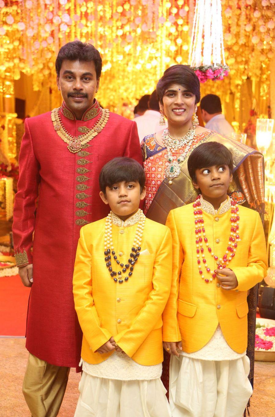 Kalamandir CMD Prasad Chalavadi Daughter Hanisha Wedding Photos