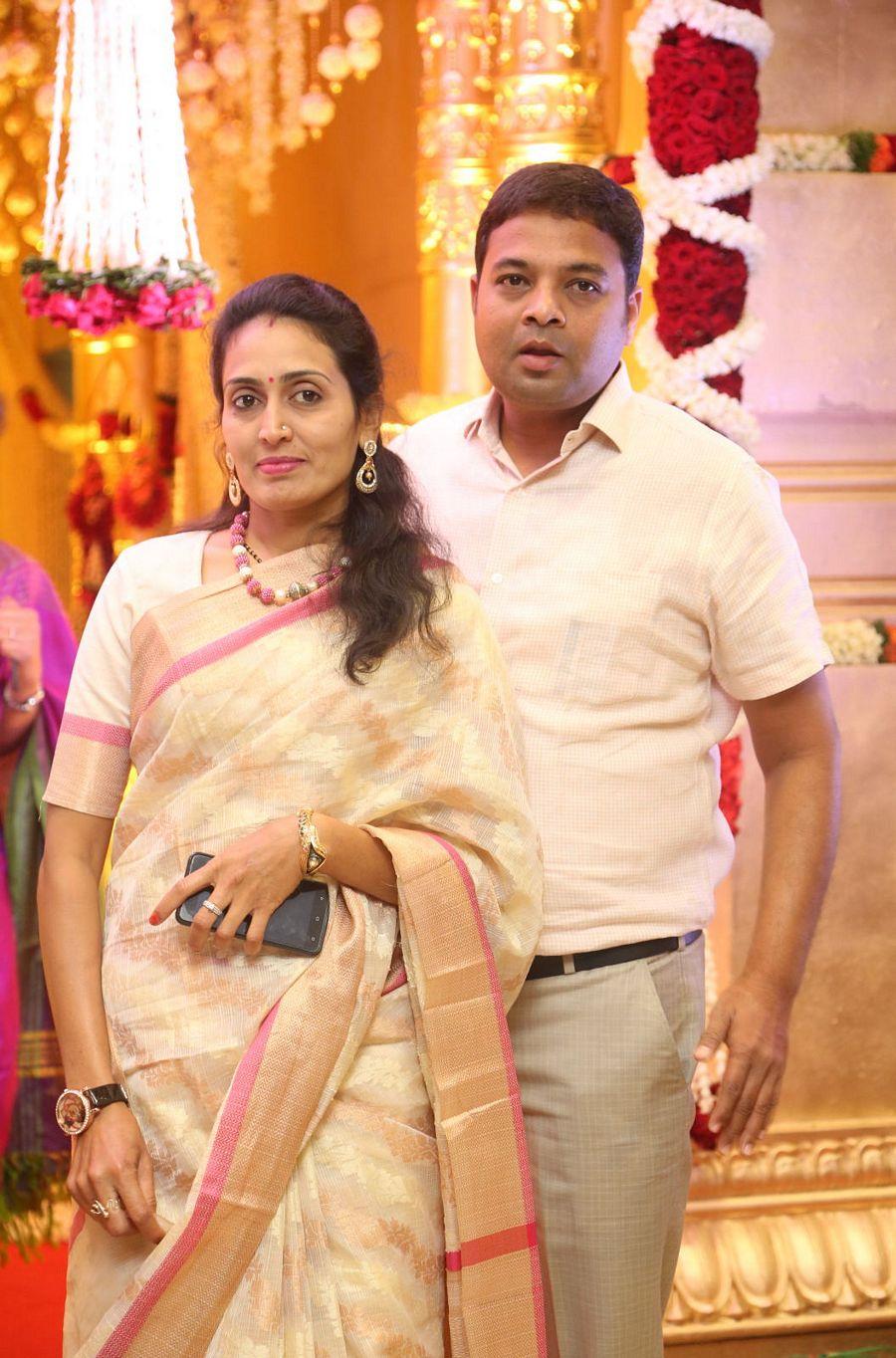 Kalamandir CMD Prasad Chalavadi Daughter Hanisha Wedding Photos