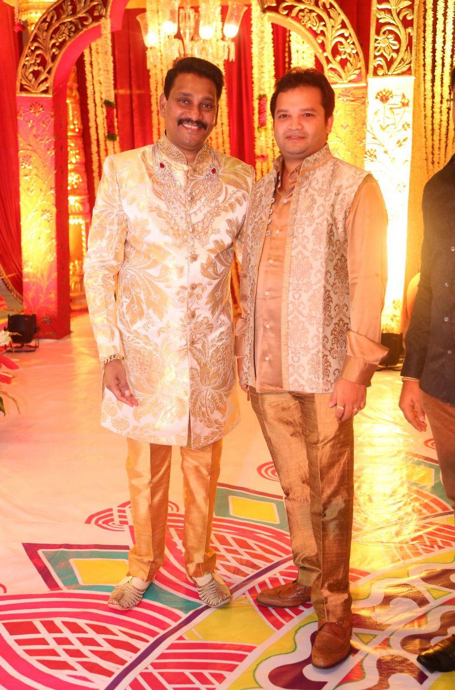 Kalamandir CMD Prasad Chalavadi Daughter Hanisha Wedding Photos