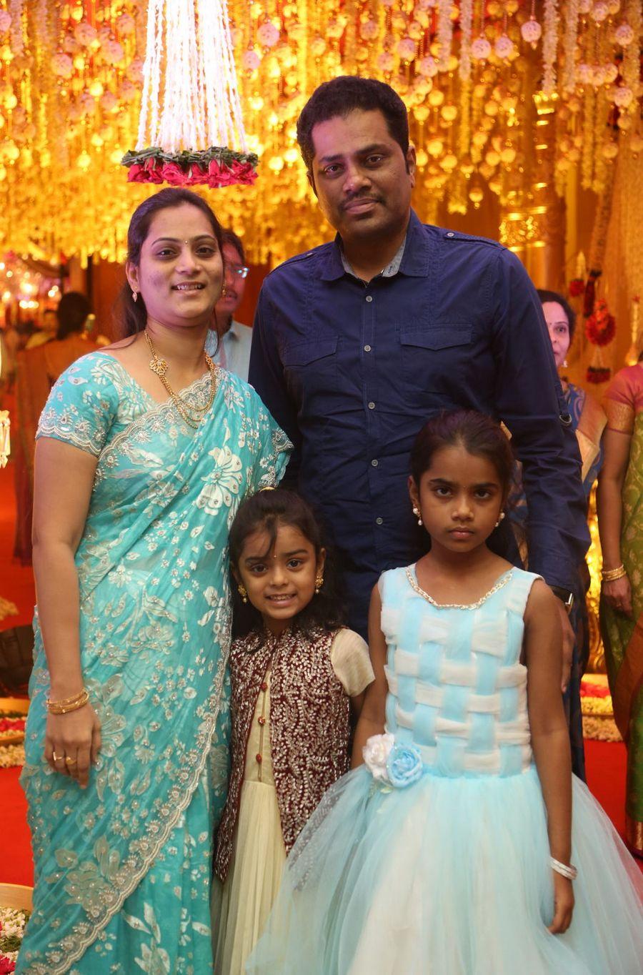 Kalamandir CMD Prasad Chalavadi Daughter Hanisha Wedding Photos