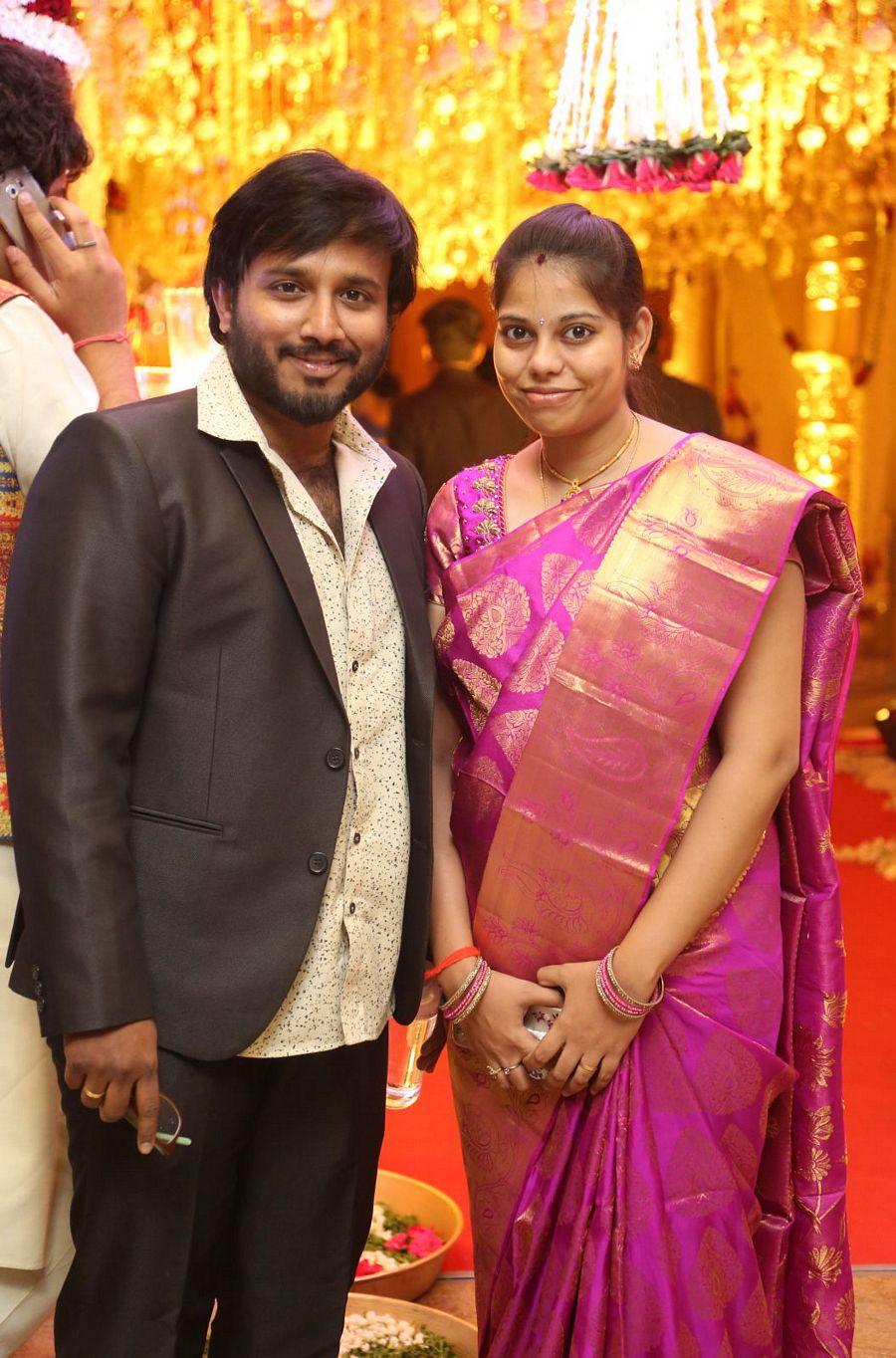Kalamandir CMD Prasad Chalavadi Daughter Hanisha Wedding Photos