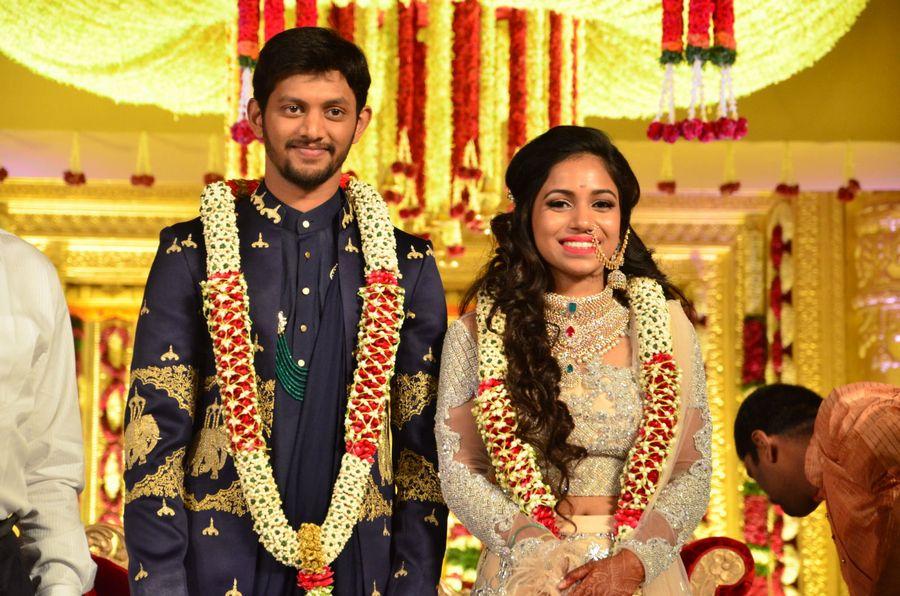 Kalamandir CMD Prasad Chalavadi Daughter Hanisha Wedding Photos