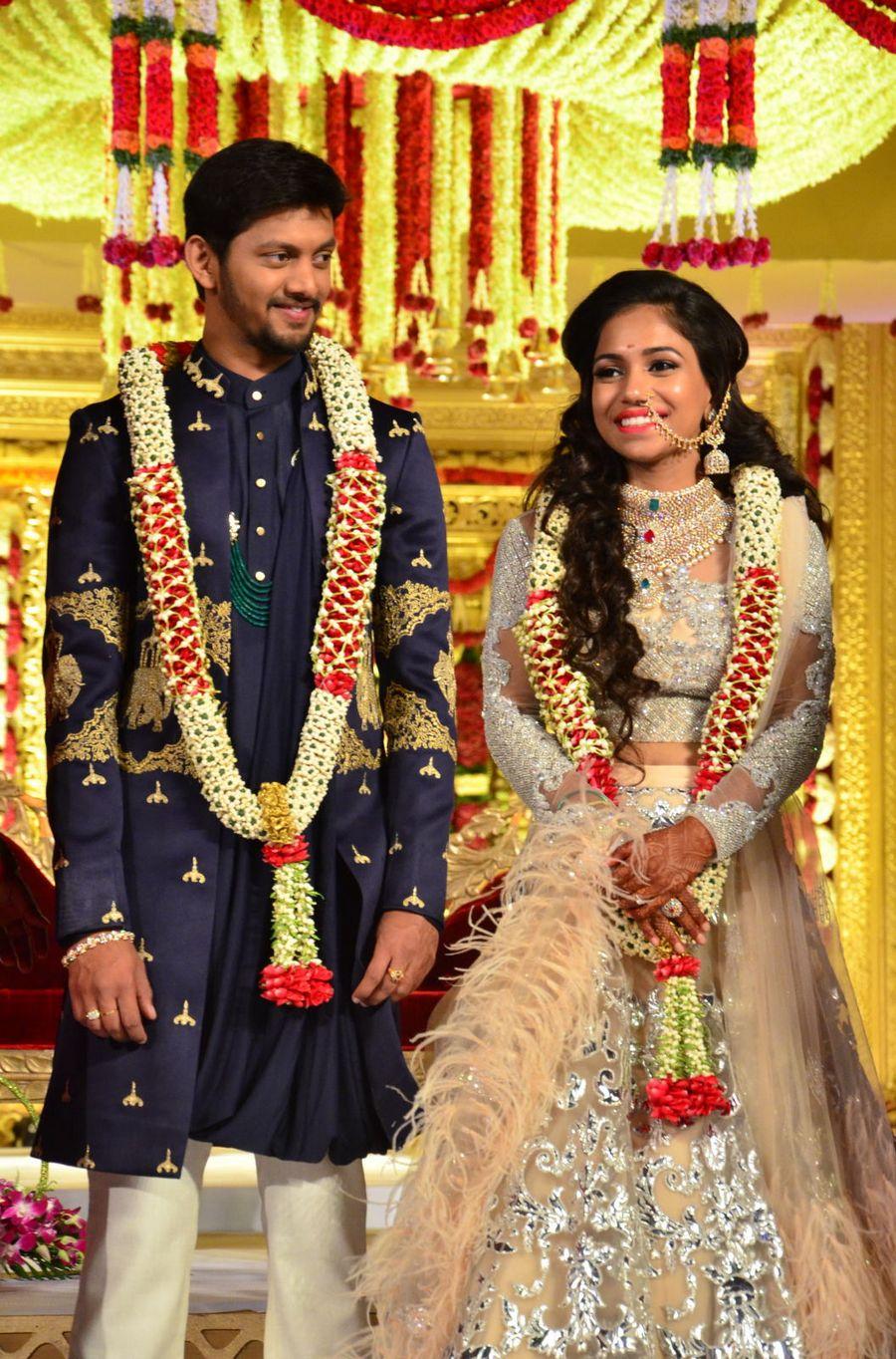 Kalamandir CMD Prasad Chalavadi Daughter Hanisha Wedding Photos