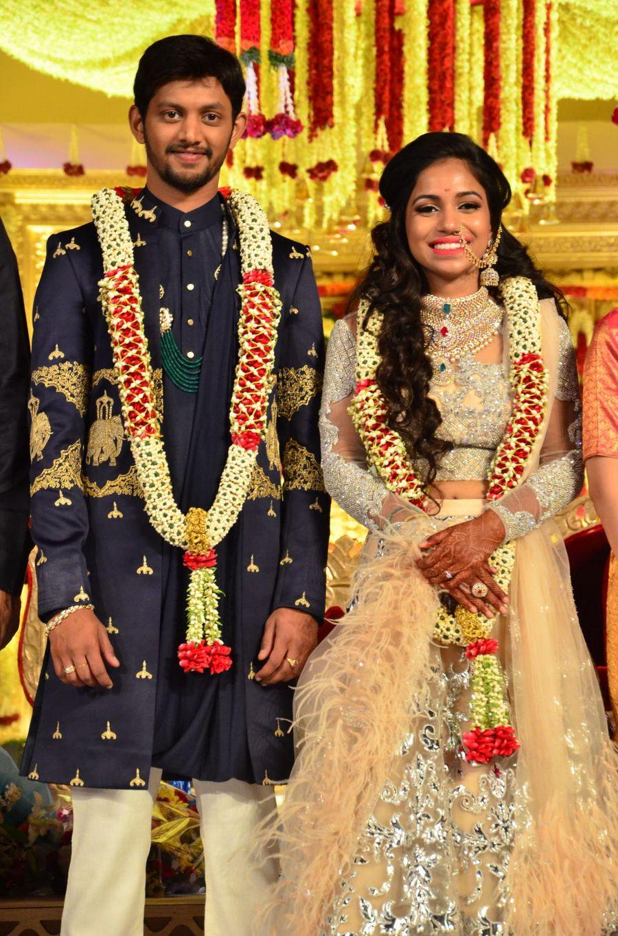 Kalamandir CMD Prasad Chalavadi Daughter Hanisha Wedding Photos