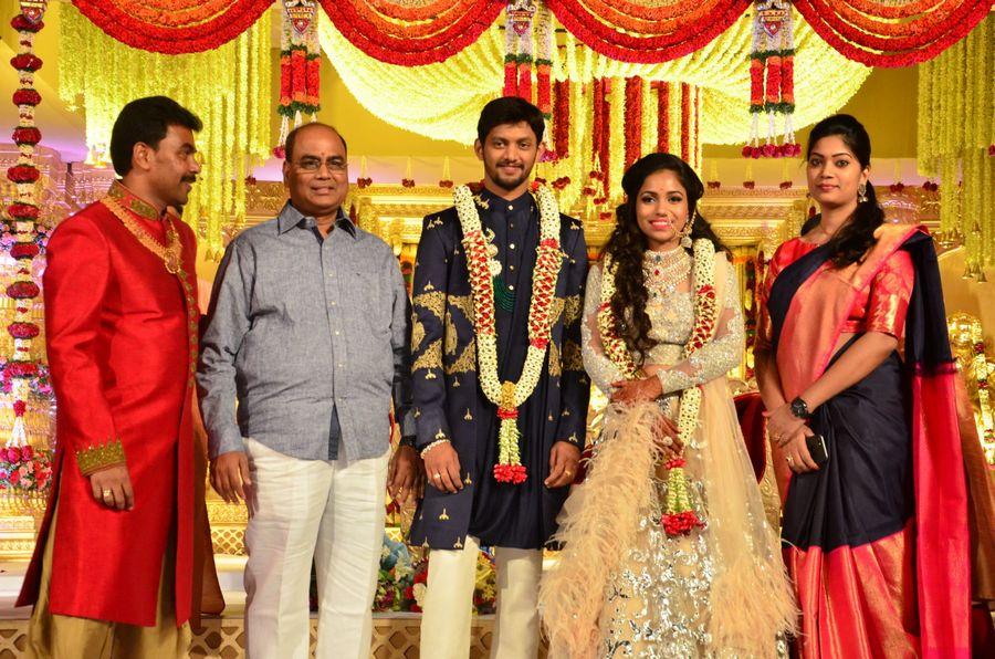 Kalamandir CMD Prasad Chalavadi Daughter Hanisha Wedding Photos