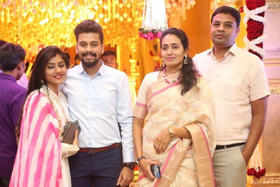 Kalamandir CMD Prasad Chalavadi Daughter Hanisha Wedding Photos