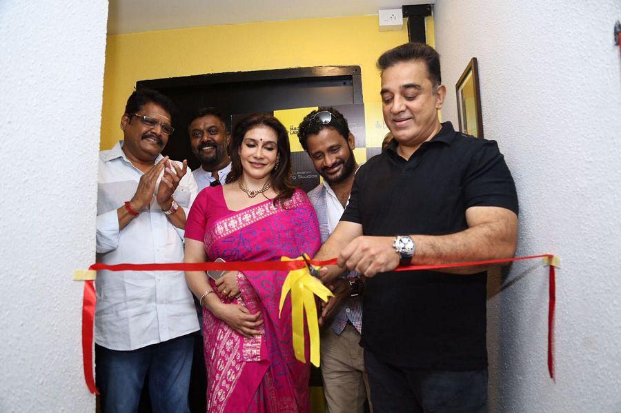 Kamal Hassan Inaugurated Actress Lissy's Lakshmi Dubbing Studio