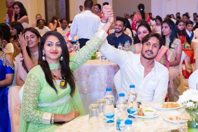 Kannada Actors Amuyla & Jagadeesh Marriage & Reception Photos