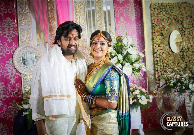 Kannada Actors Meghana Raj & Chiru Sarja Marriage Photos