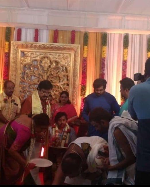 Kannada Actors Meghana Raj & Chiru Sarja Marriage Photos