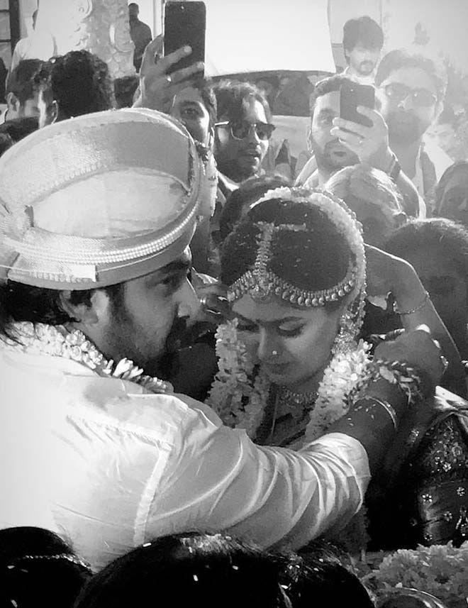 Kannada Actors Meghana Raj & Chiru Sarja Marriage Photos