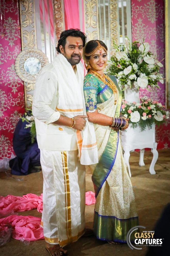 Kannada Actors Meghana Raj & Chiru Sarja Marriage Photos