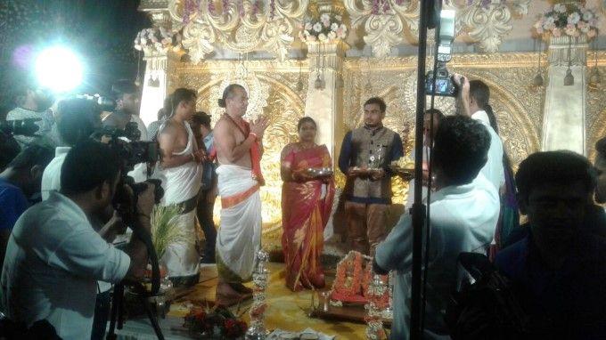 Kannada Actress Amulya Engagement Photos