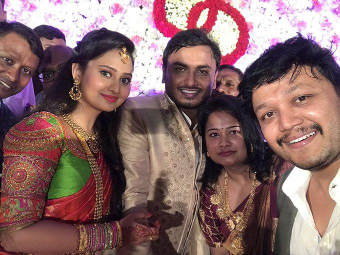 Kannada Actress Amulya Engagement Photos