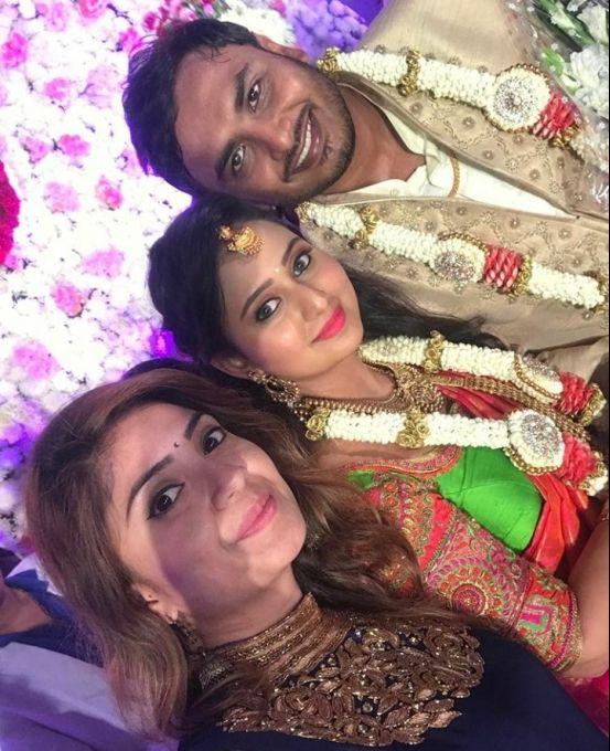 Kannada Actress Amulya Engagement Photos