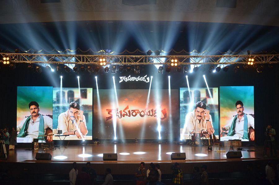 Katamarayudu Hoarding Photos at Pre Release Function