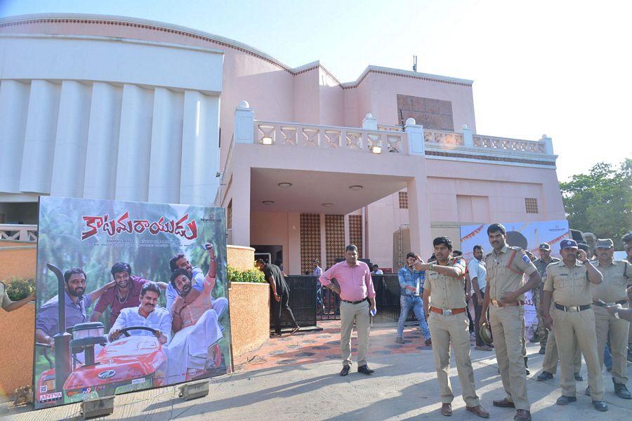 Katamarayudu Hoarding Photos at Pre Release Function