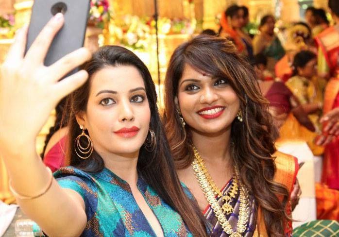 Kathi Karthika at Recent Family Wedding Event Photos