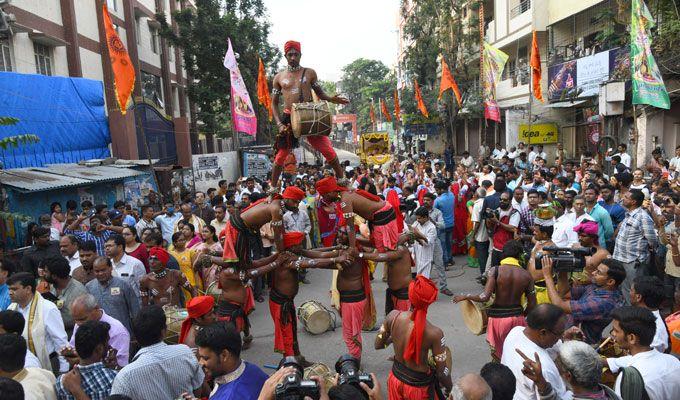 Khairatabad Ganesh Idol 2018!!