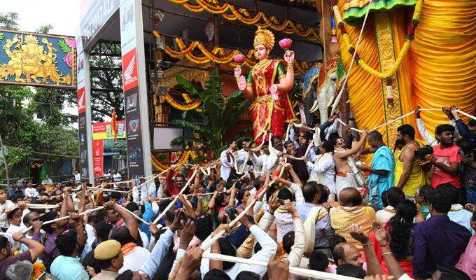 Khairatabad Ganesh Idol 2018!!