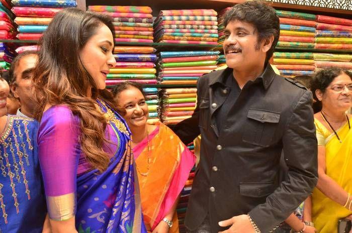 King Nagarjuna, RaashiKhanna & Pragya Launches South India Shopping Mall