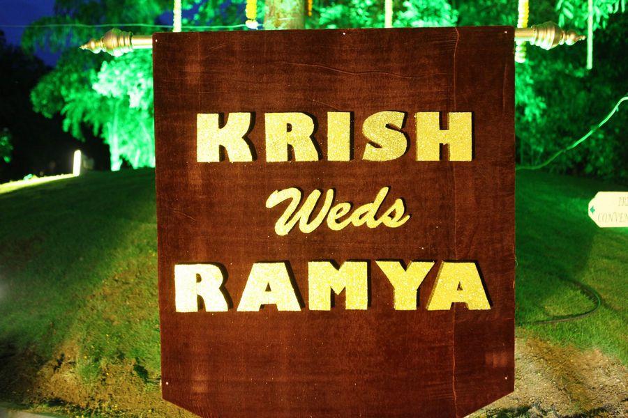 Krish Weds Ramya Photos