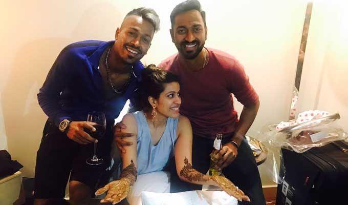 Krunal Pandya Wedding Celebration Photos