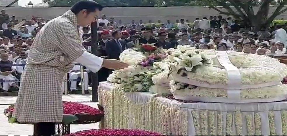 Last rites ceremony of former PM Atal Bihari Vajpayee at Smriti Sthal