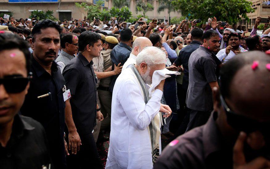 Last rites ceremony of former PM Atal Bihari Vajpayee at Smriti Sthal