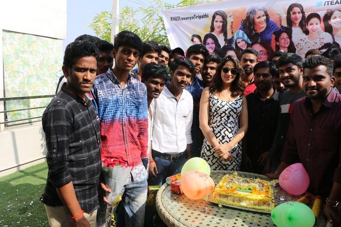 Lavanya Tripathi Birthday Celebrations With Fans