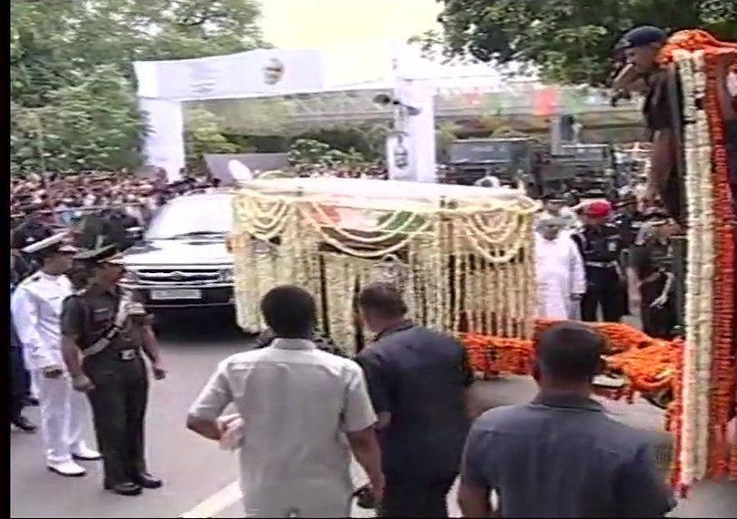 Leaders pays last respects to former Prime Minister Atal Bihari Vajpayee