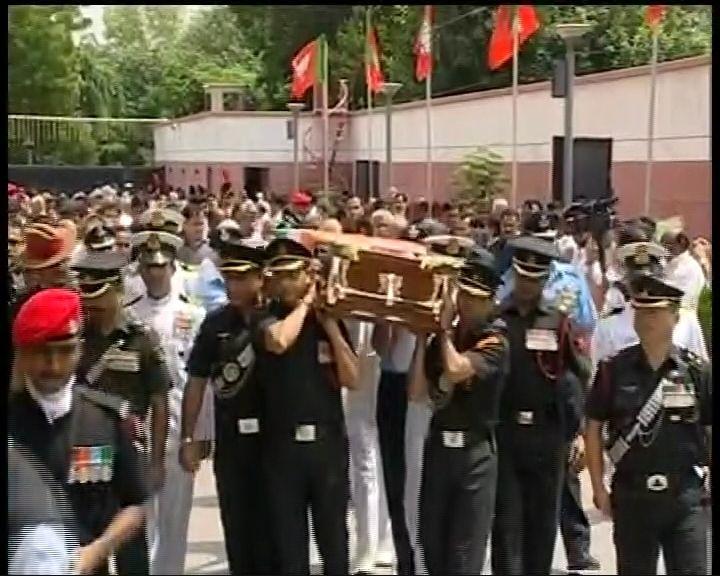 Leaders pays last respects to former Prime Minister Atal Bihari Vajpayee