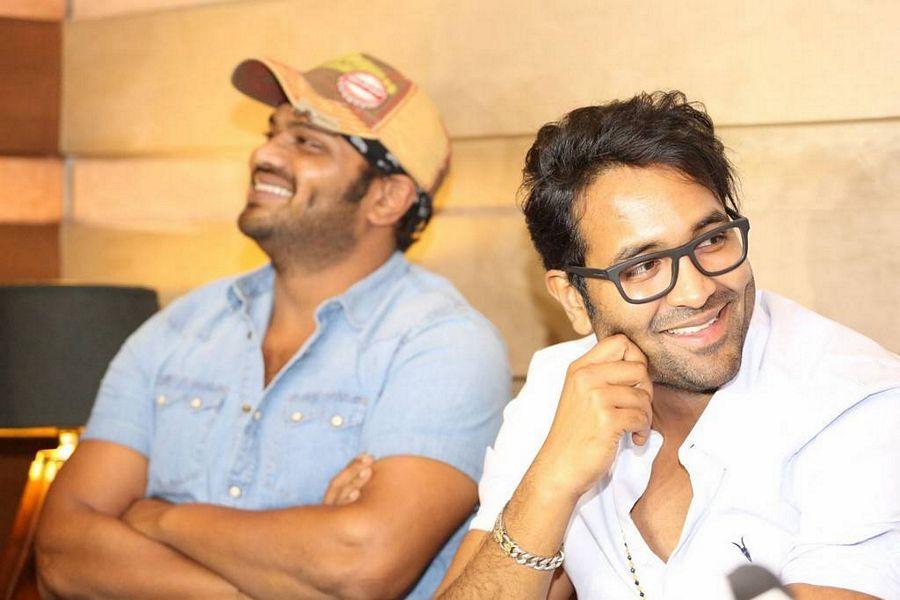 Luckunnodu Movie Press Meet Stills At Sujana Forum Mall