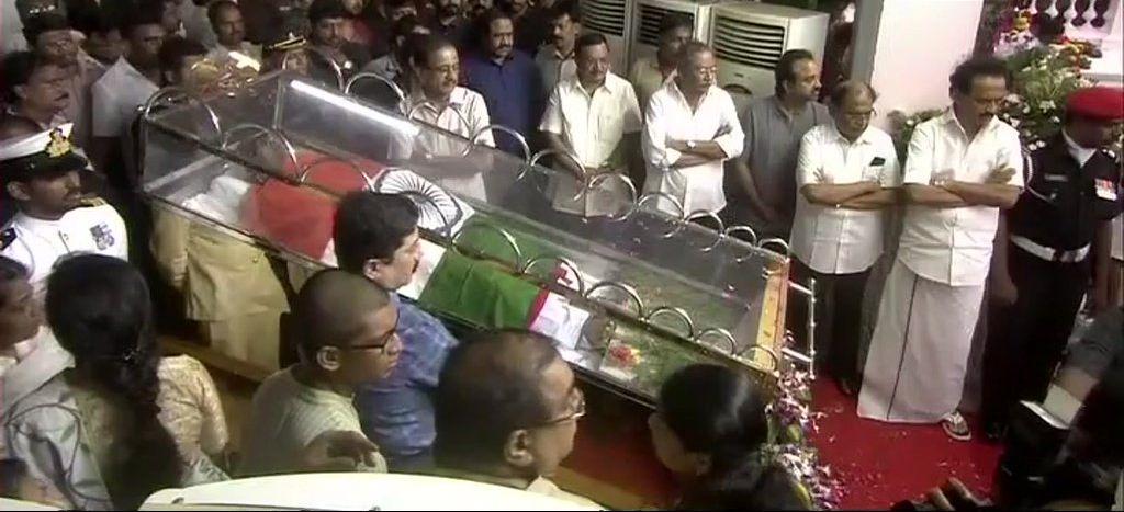 M Karunanidhi's Funeral: Politicians Pay Their Last Respects