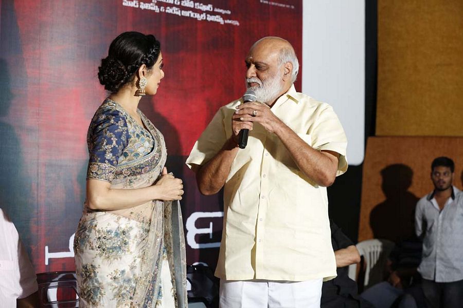 MOM Movie Telugu Trailer Launch Photos