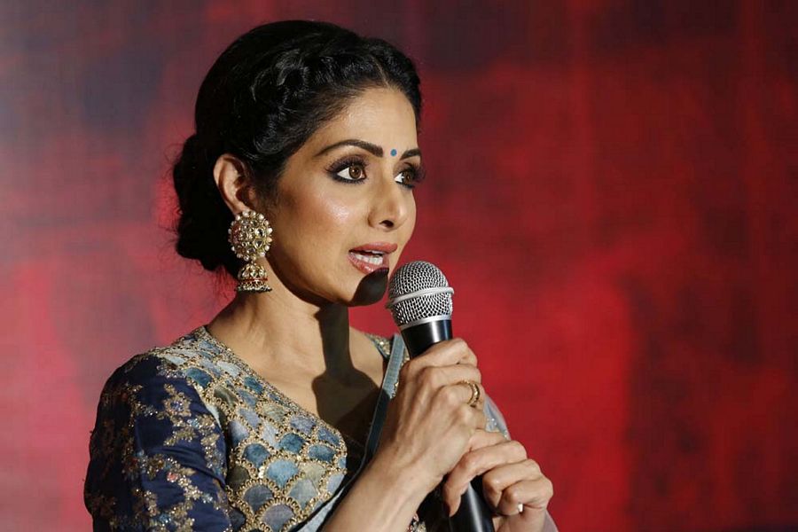 MOM Movie Telugu Trailer Launch Photos