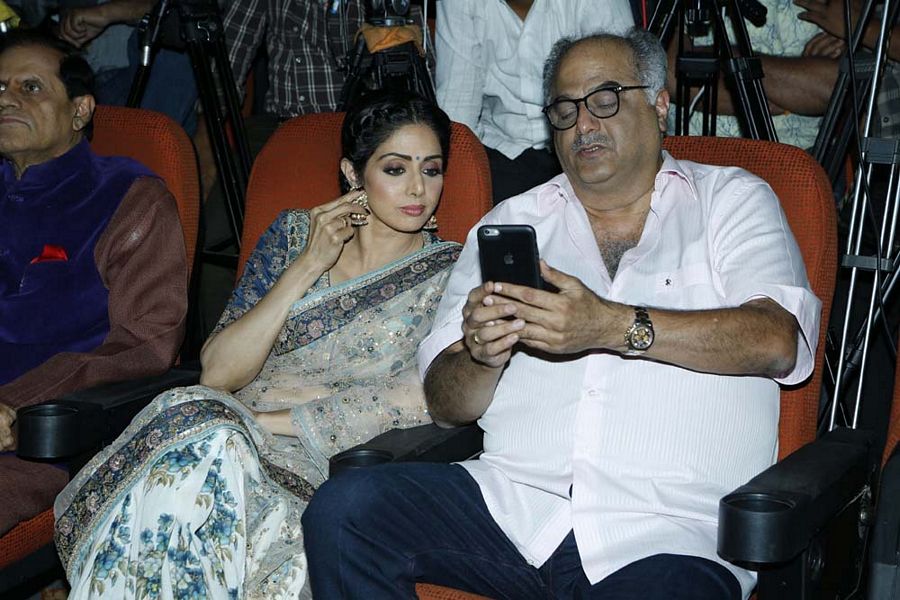 MOM Movie Telugu Trailer Launch Photos