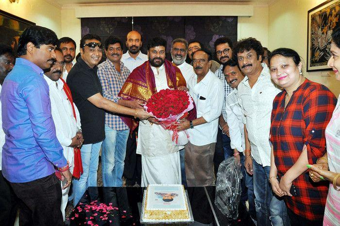Maa Celebrates Chiru Birthday Celebration Photos