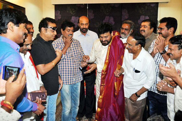 Maa Celebrates Chiru Birthday Celebration Photos