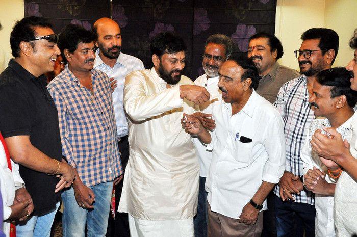 Maa Celebrates Chiru Birthday Celebration Photos
