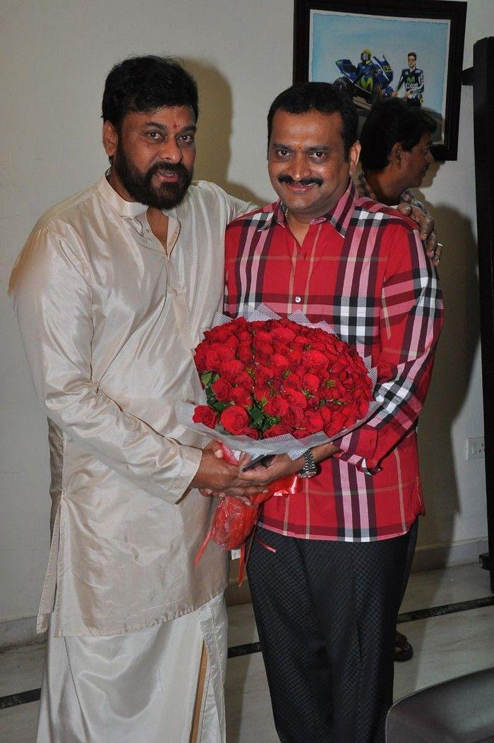 Maa Celebrates Chiru Birthday Celebration Photos