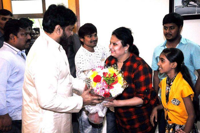 Maa Celebrates Chiru Birthday Celebration Photos