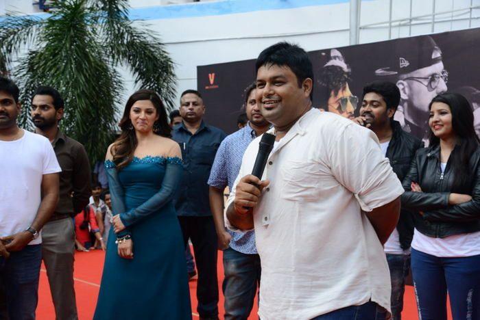 Mahanubhavudu 2nd Song Launch at Vignan Clg Photos