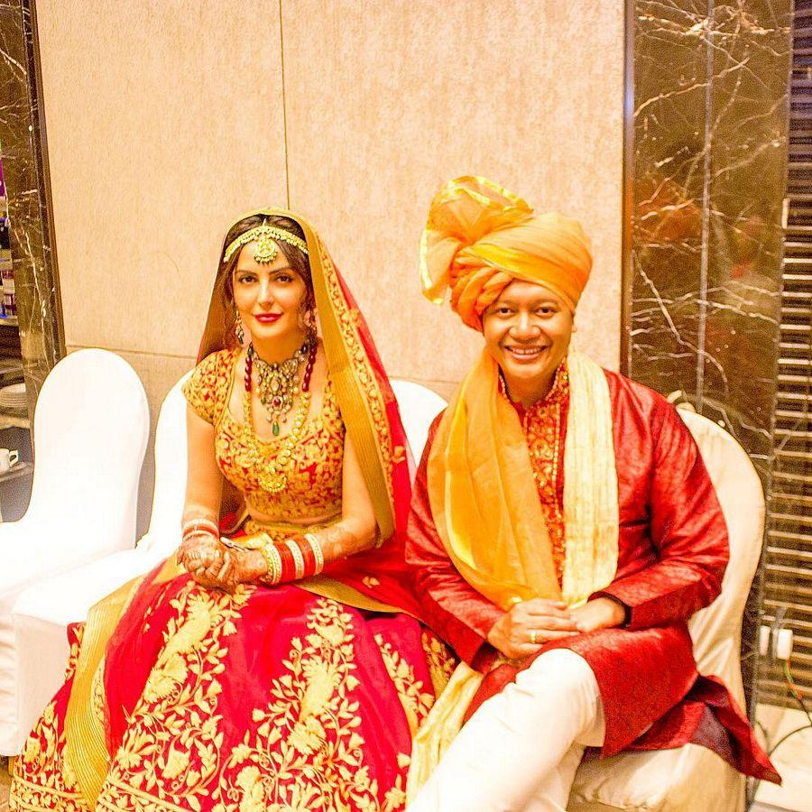 Manadana Karimi Wedding With Gaurav Gupta Photos