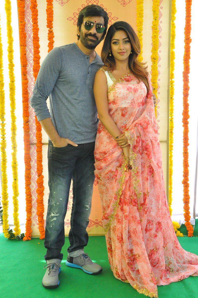 Mass Maharaja Raviteja & Sreenu Vaitla New Movie Launch Photos