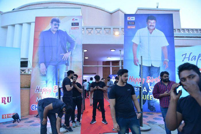 Megastar Chiranjeevi 63rd Birthday Celebrations Photos